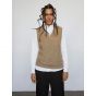 Object objmalena s/l knit waistcoat fossil