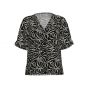 Object objseline s/s top noos black animal