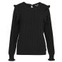 Object objjasmin l/s knit pullover black