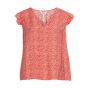 Object objleonora seline s/s top hot coral aop