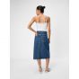 Object objellen midi denim skirt noos blue denim