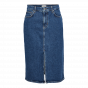 Object objellen midi denim skirt noos blue denim