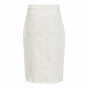 Object objellen midi twill skirt noos sandshell