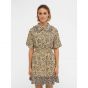 Object objzandra s/s shirt dress cornstalk aop