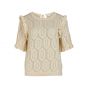 Object objcila s/s knit pullover sandshell