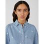 Object objdaniella denim shirt blue denim