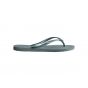 Havaianas slim slipper silver blue