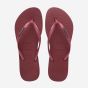 Havaianas Slim Logo Metallic Amaranth