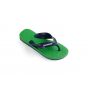 Havaianas kids max slipper blue denim / leaf green