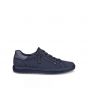 Ecco Soft 7 Side Zip Lace Marine