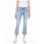 Replay faaby crop flair jeans light blue