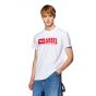 Diesel t-diegor-l6 t-shirt wit