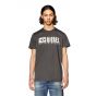 Diesel t-diegor-l6 t-shirt antraciet