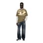 Diesel t-boxt bleach t-shirt groen
