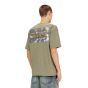 Diesel t-boxt-v8 t-shirt groen