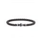 Pig & Hen catena venetian armband army | black