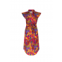 Aaiko ceylin flower dress saffron