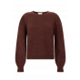 Aaiko denize wp sweater spicy chocolate