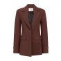 Aaiko emilie fancy r pes blazer spicy chocolate