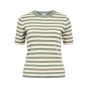Object objester ss new knit pullover stripe wreath