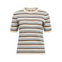 Object objester ss knit pullover sandshell blue