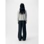 Object objflora ls knit button cardigan noos grey