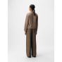 Object objflora ls knit button cardigan noos taupe