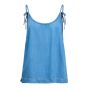 Object objframe singlet denim top light blue denim