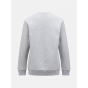 Peak Performance orginial small logo crew-med grey