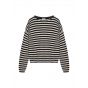 Catwalk Junkie sweater soft stripe black