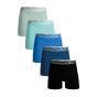 Muchacomalo 5-pack light cotton solid bl / bl / gr