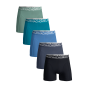 Muchacomalo 5-pack light cotton solid blackbl / gr