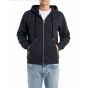 Replay felpa sweatshirt dark navy