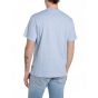 Replay t-shirt m3415 24038 blauw