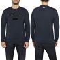 Replay m3917 sweatshirt cotton fleece midn. blue