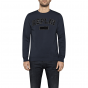 Replay m3917 sweatshirt cotton fleece midn. blue