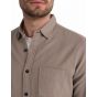 Replay m4028 camicia overhemd dark sand