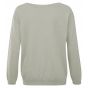 Yaya boatneck sweater l/s soft mineral gray