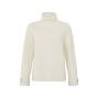 Yaya l/s rib stitch sweater w/ turtleneck white