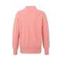 Yaya l/s sweater with high neckline vintage pink