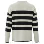 Yaya stripe sweater l/s black dessin