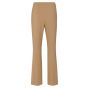 Yaya woven flare trousers indian tan sand