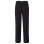 Yaya woven wide leg trouser black