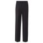Yaya woven wide leg trouser black