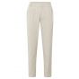 YAYA woven losse fit trousers with pleaths beige