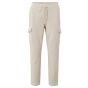 Yaya cargo trousers pumice stone sand