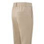 Yaya scuba straight trousers elastic band beige