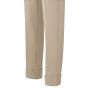 Yaya scuba straight trousers elastic band beige