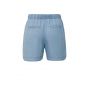 YAYA chambray short with elastic waist chambrey