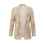 YAYA printed scuba blazer summer sand dessin